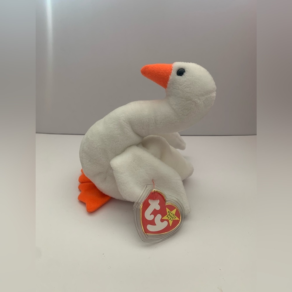 Ty Gracie the Swan Beanie - Picture 2 of 4